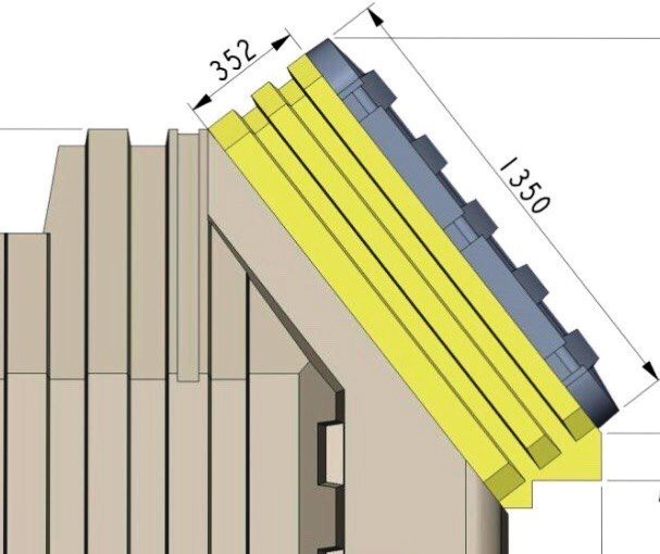 Vstupní nástavba pro sklípek D2,5 m i 2,0 m x 1,75 m