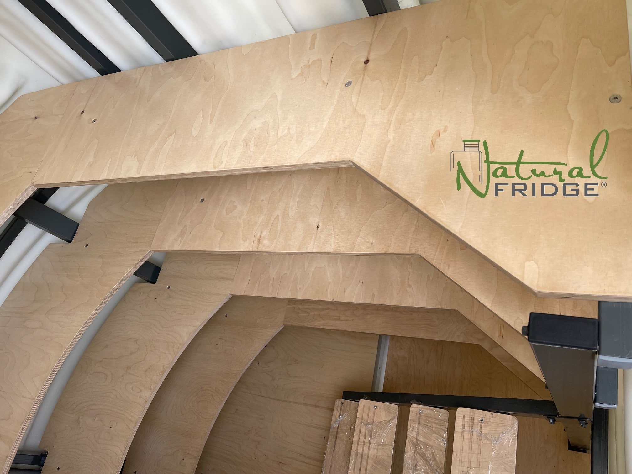 Gartenkeller NaturkÜhlschrank aus Kunststoff 2,0 m x 1,75 m mit schrägem Eingang - Natural FRIDGE aus Polen 2022