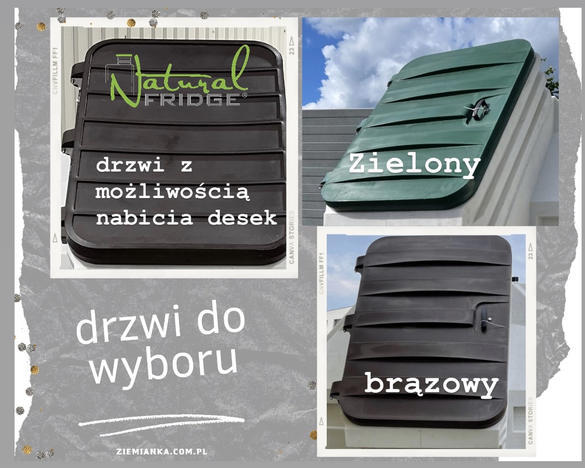 Drzwi do piwnic z Polski - Piwnica ogrodowa Natural FRIDGE