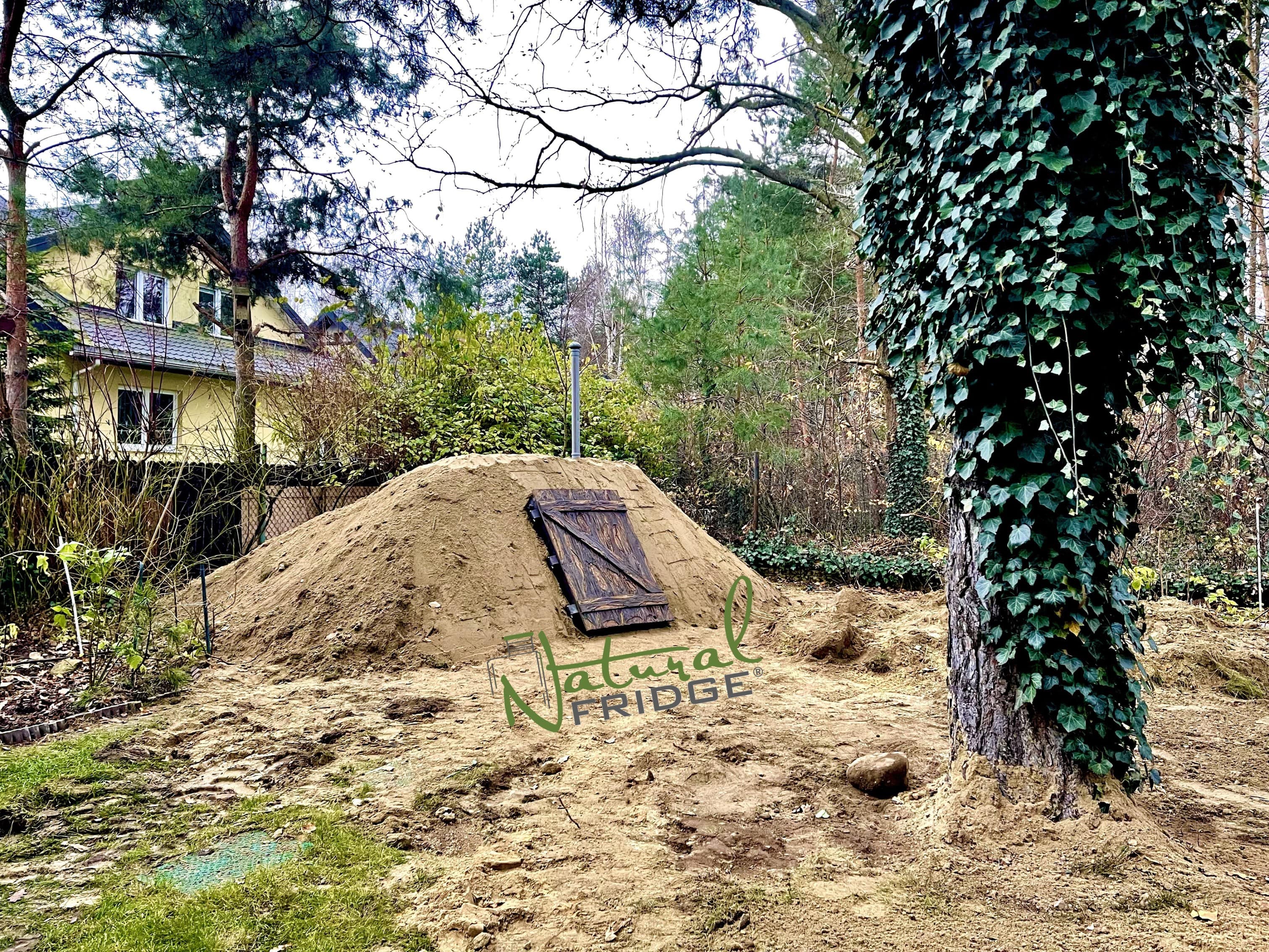 Bartoszyce 2022 piwnica ogrodowa Natural FRIDGE 2,5m - Montaż piwniczki ogrodowej (ogrodowa spiżarnia, ziemianka podziemna) Polska