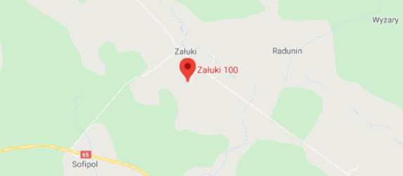maps place Załuki 100