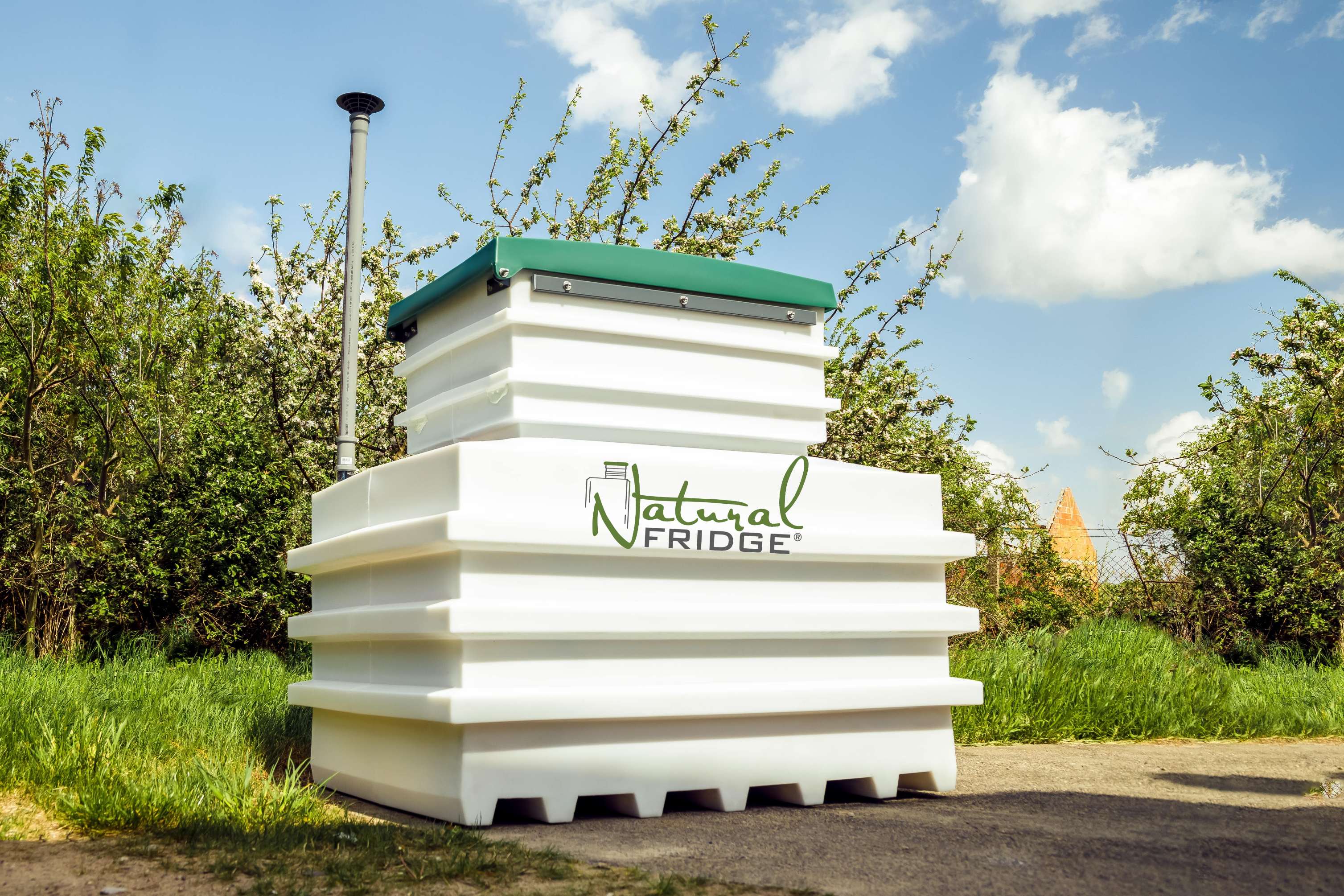 Piwniczki przydomowe Natural FRIDGE ® 1,2 m x 1,6 m z plastik - plastikowa piwnica z Polski 2022