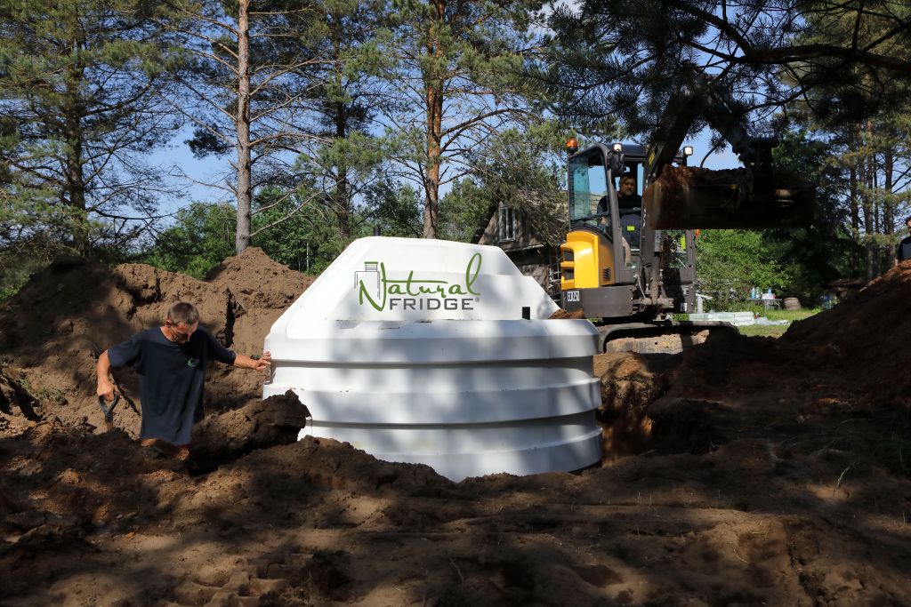 Klimakeller Natural FRIDGE 2,5m Erdkeller Fertigbausatz Berlin, Deutschland, 2022 Lager zu Ihnen nach Hause in Deutschland. © 2017-2023 BPR-PLASTECH Sp. z o. o. 🍏 Vorschriften Natural Fridge -  Angebot